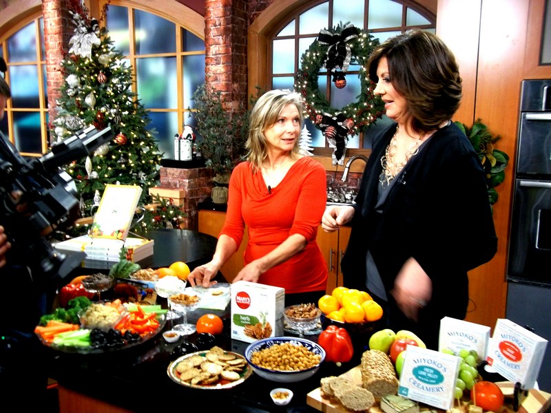 Plant-Based Party Snack Ideas with Lani Muelrath on CBS TV (video!)