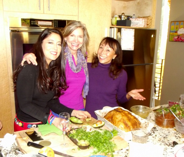 A Vegan Potluck Thanksgiving with the famous UnTurkey by Miyoko (videos!)
