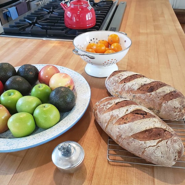 Rustic Rosemary Artisan Bread And Pumpkin Tart With Oat Crust Recipes