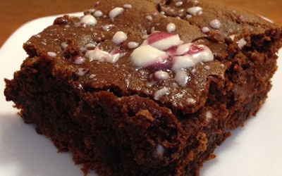 Candy Cane Brownies From Veganstreet.com