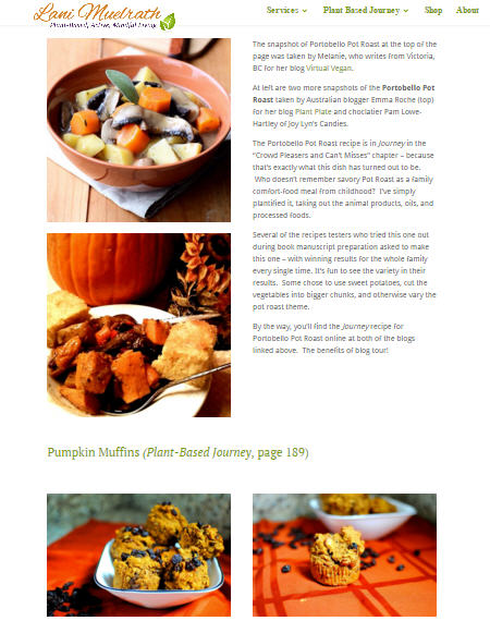 Recipe Photos from Plant-Based Journey