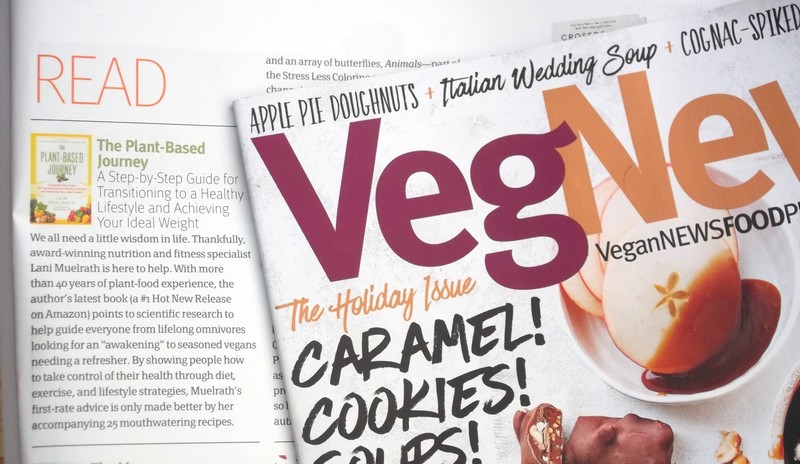 The Plant-Based Journey Featured in VegNews Magazine Best Books